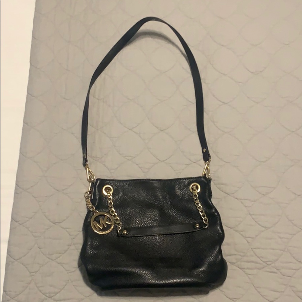 Michael Kors Purse Black/Gold